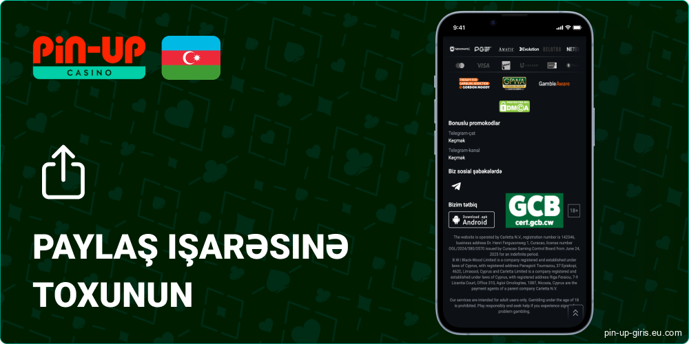 Tap the "Share" icon, which is located at the bottom of the browser menu